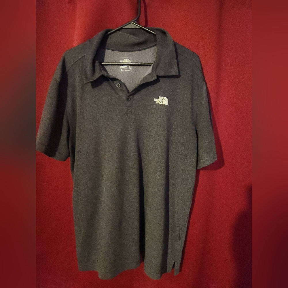 The North Face Gray Polo Shirt
